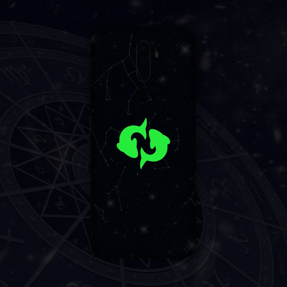 Zodiac Pisces Neon