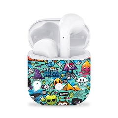 Realme Buds Blue Abstract