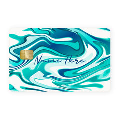 Green Coral Custom Name Card Skin