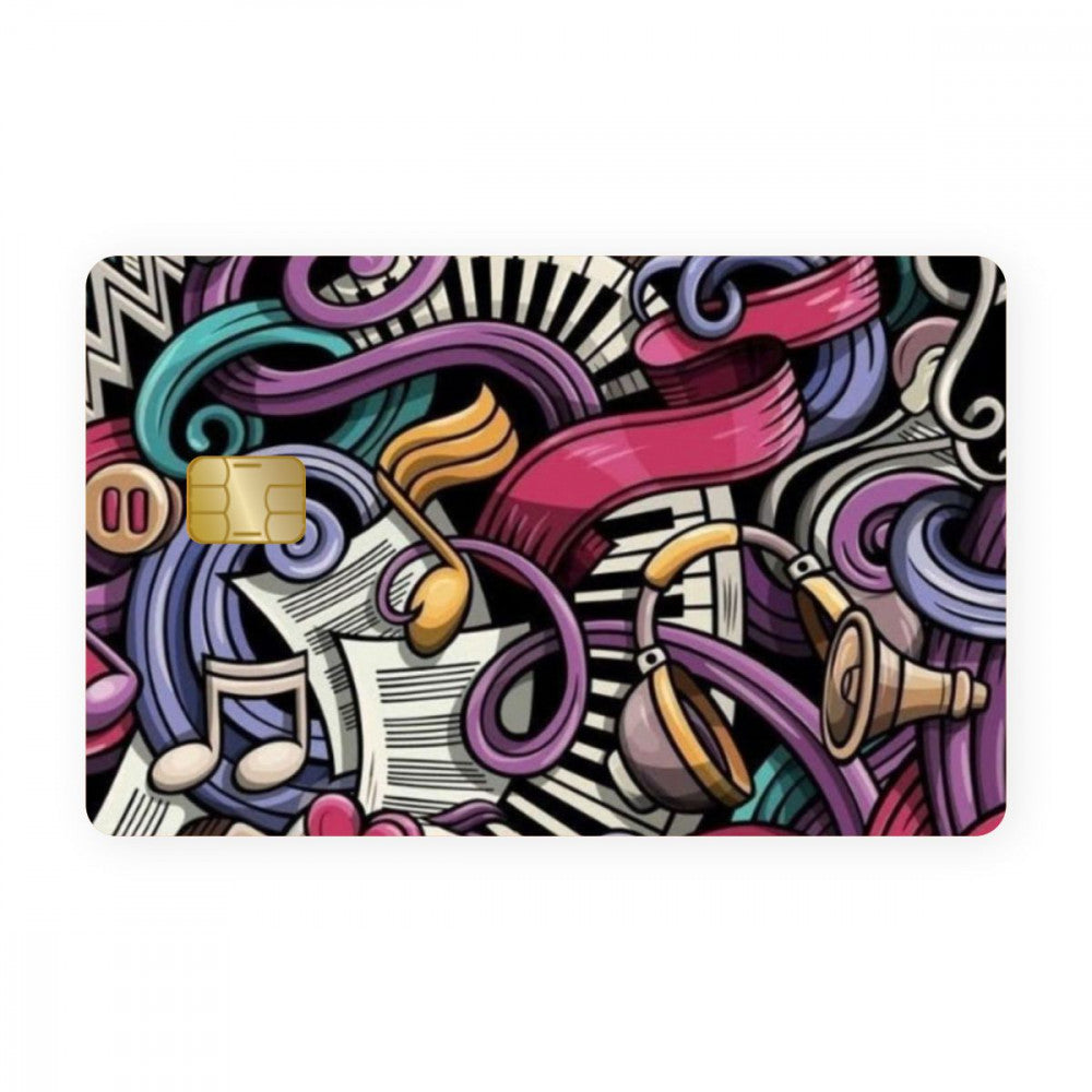 Music Abstract Card