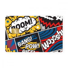 Boom 3 Abstract Card - WrapCart Credit Card Skins