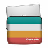 Four Colours Laptop Sleeve - Custom Name