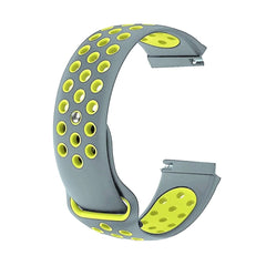 Sports Grey Silicone Strap - Samsung/Noise/Boat/Realme/OnePlus/Other - 22MM