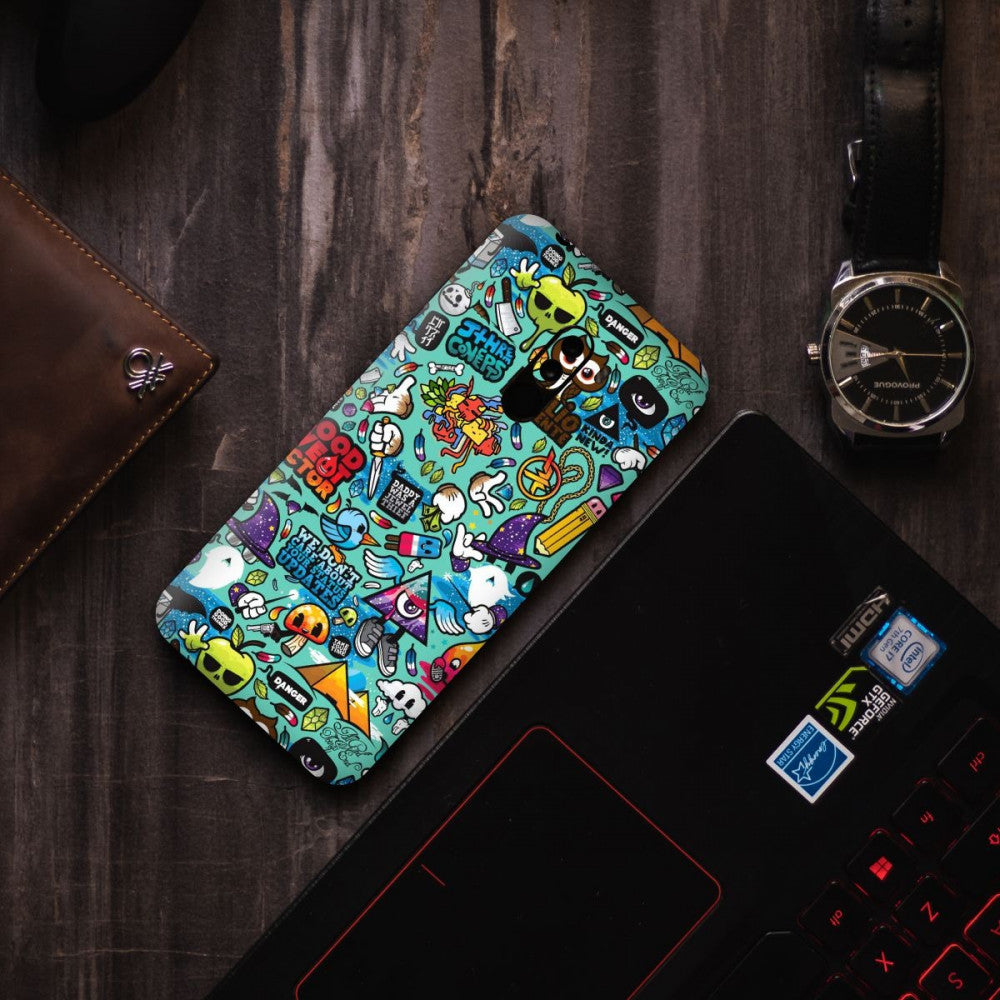 Abstract 3D Mobile Skins & Wraps India