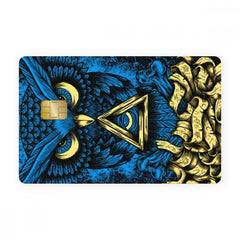 Blue Owl Card - WrapCart Debit Card Skins