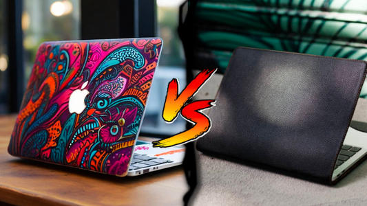 Macbook case vs Macbook skins: What to choose