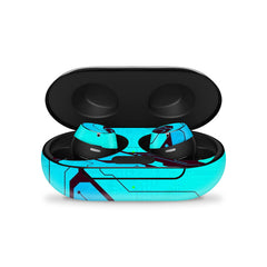 Colourful Topography Green Samsung Galaxy Buds Skin