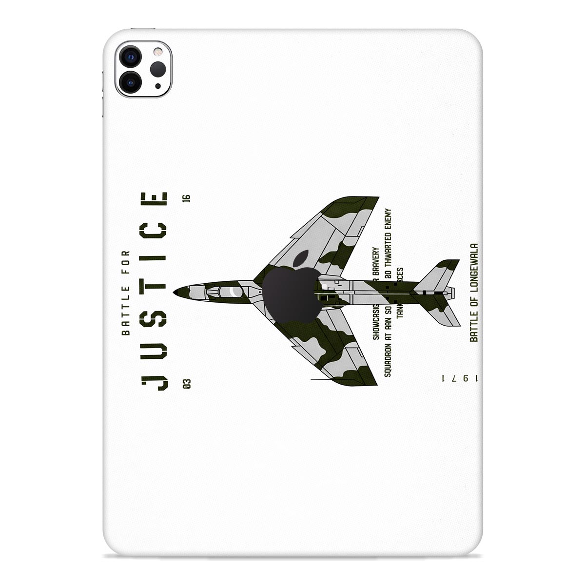 Justice iPad Skin - Deployed Edition