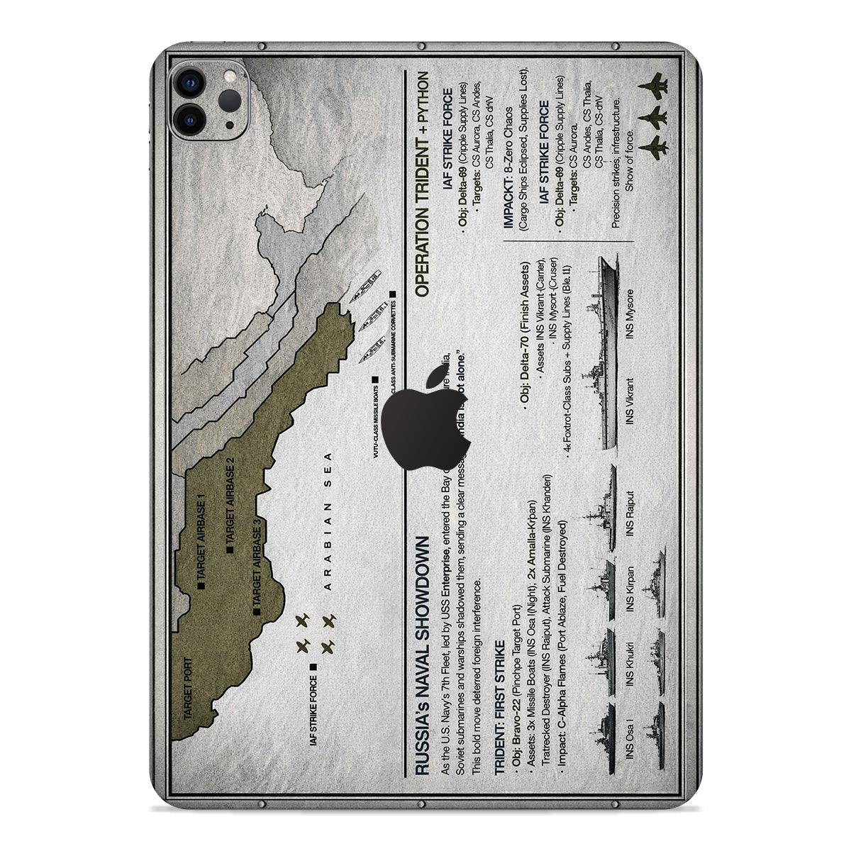 Operation Trident iPad Skin - Deployed Edition Main image
