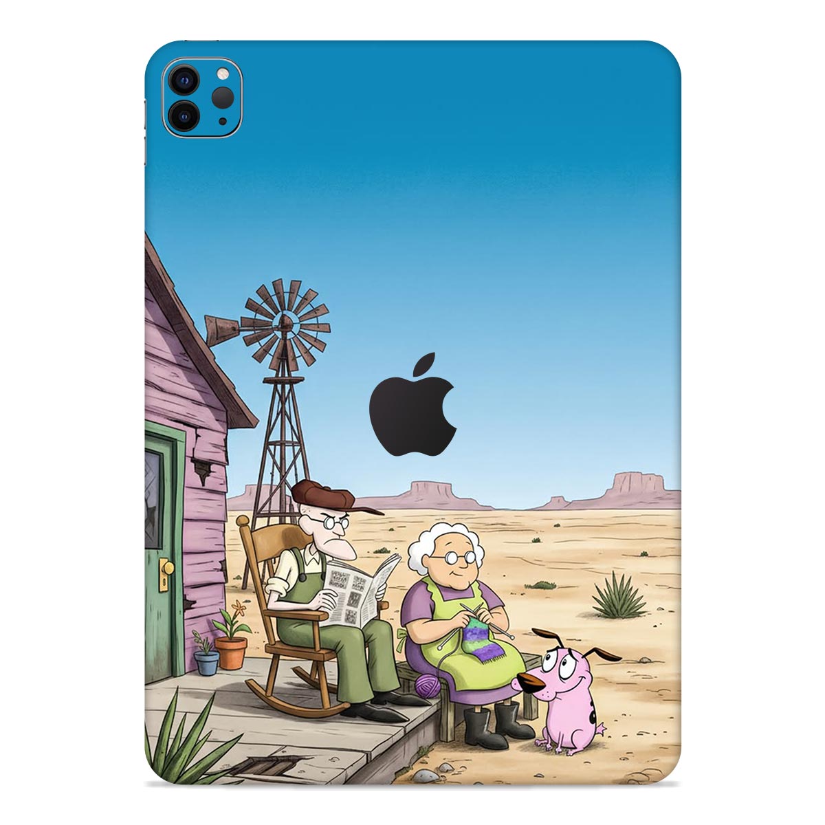 Cowardly Dog iPad Skin Main image