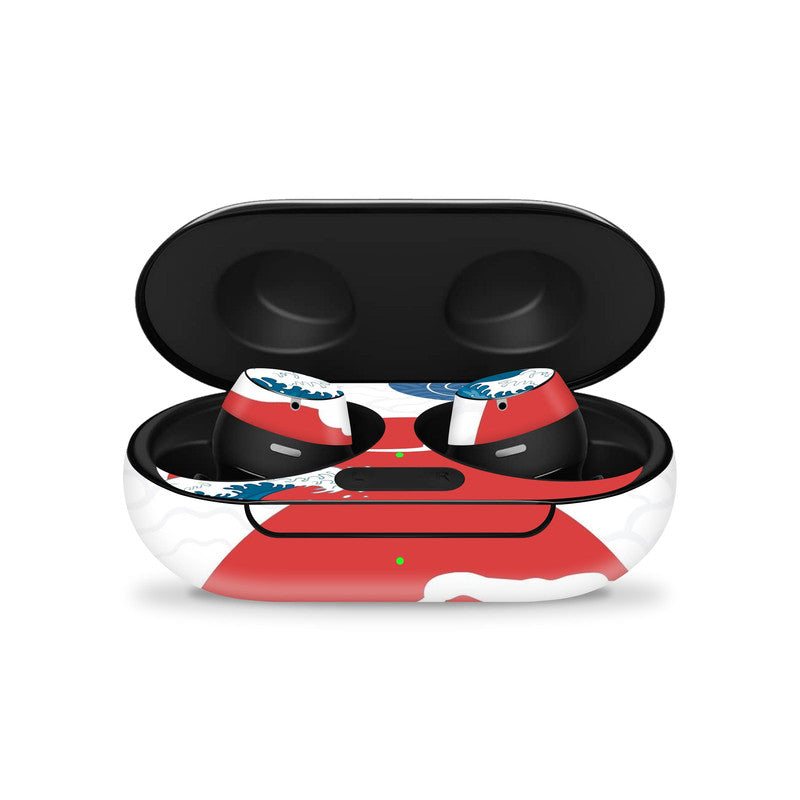 M Sports White Samsung Galaxy Buds Skin Main image