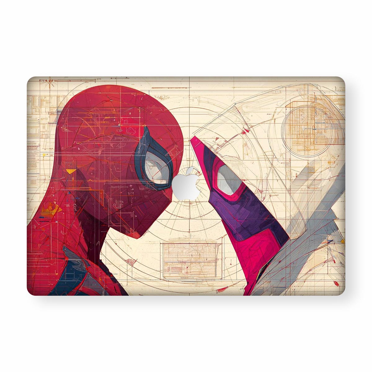 Gridlock Heroes MacBook Skin