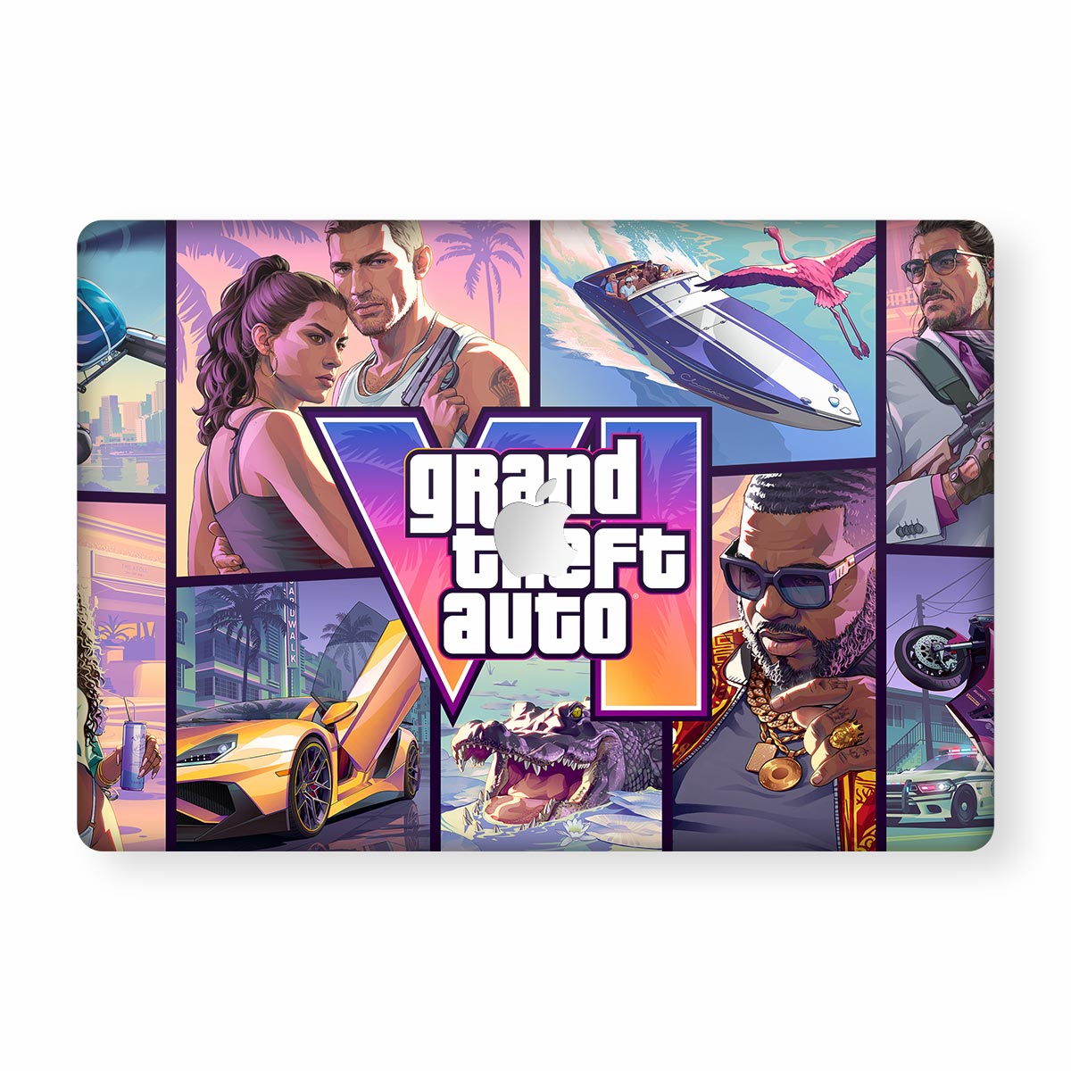 GTA 6 Inspired MacBook Air 15-inch M5 (2025) Skins | Durable Premium MacBook M5 Skins Main image