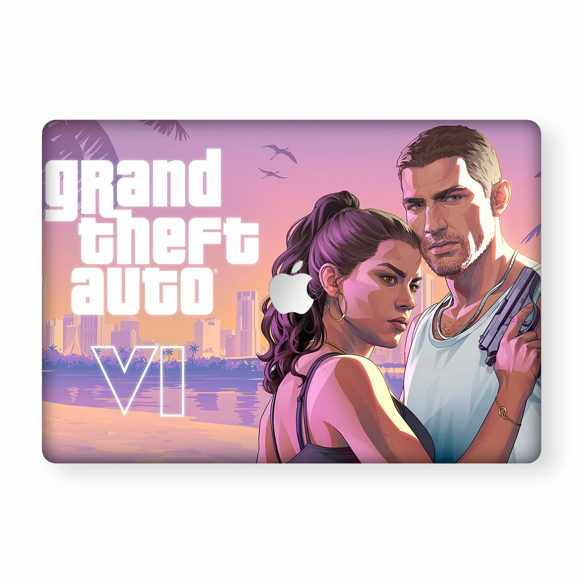 GTA 6 Inspired MacBook Air 15-inch M5 (2025) Skins | Durable Premium MacBook M5 Skins