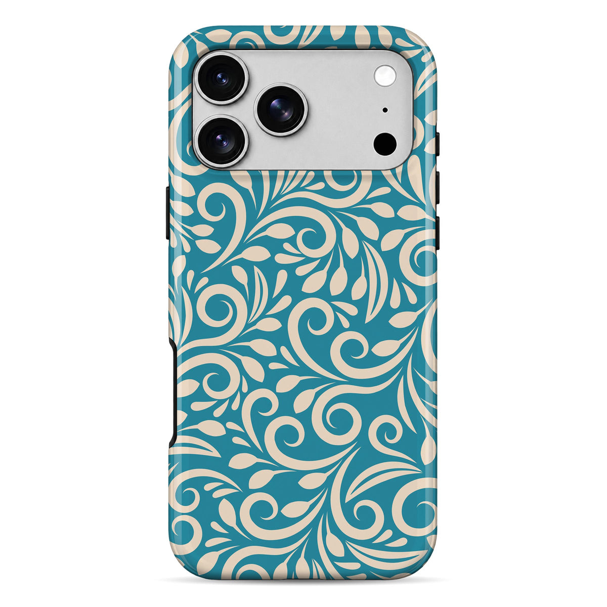 Aesthetic Blue | WrapCart Armor Double Layer Shockproof Glossy Phone Case Main image