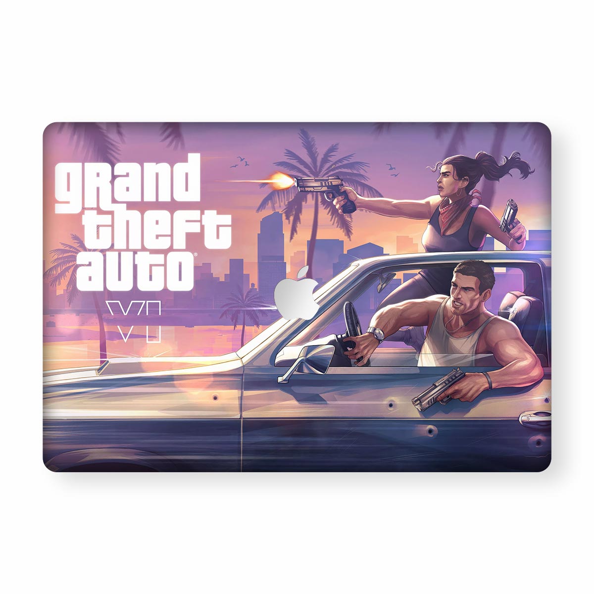 GTA 6 Inspired MacBook Air 15-inch M5 (2025) Skins | Durable Premium MacBook M5 Skins Main image