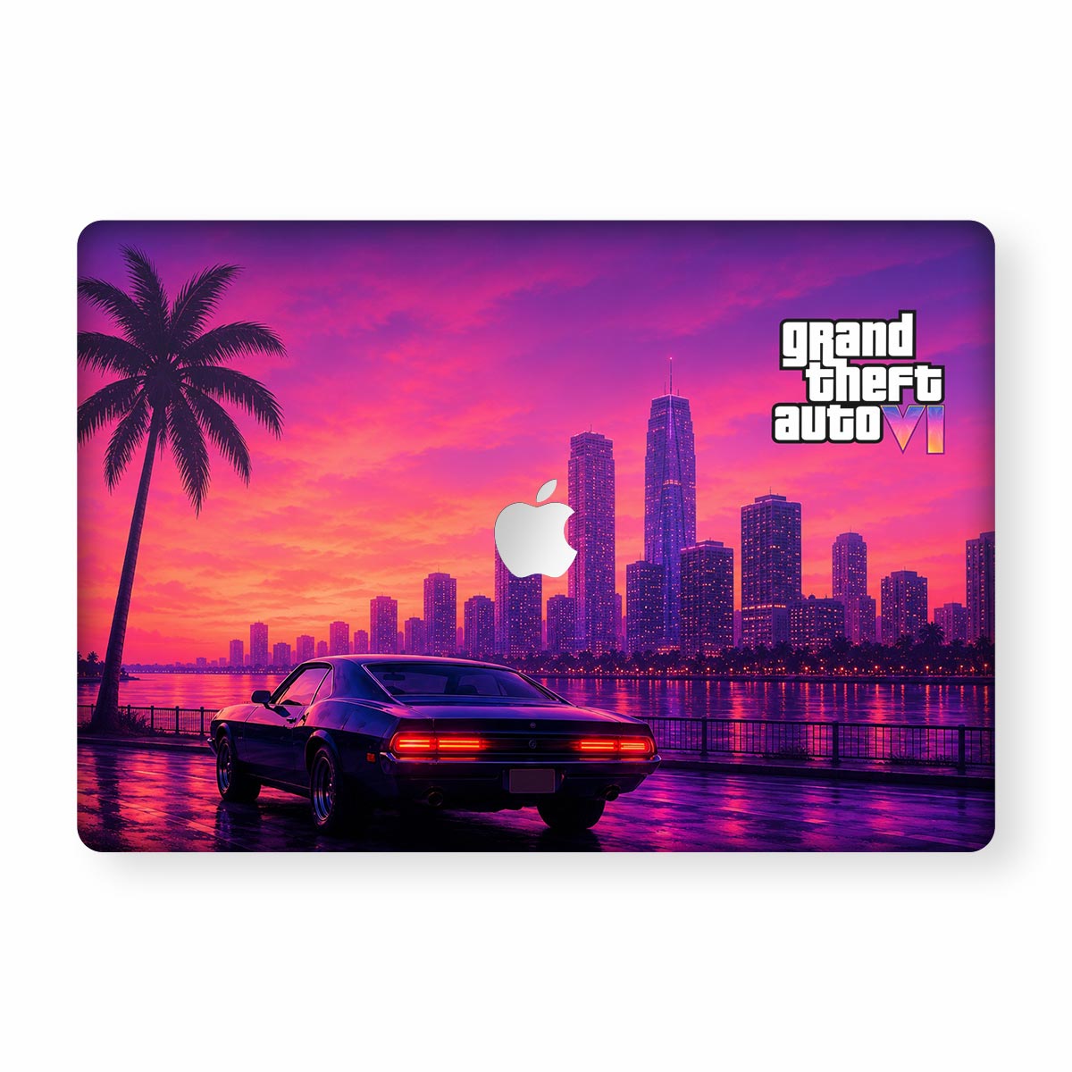 GTA 6 Inspired MacBook Air 15-inch M5 (2025) Skins | Durable Premium MacBook M5 Skins Main image