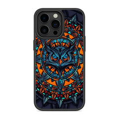 Mighty Owl Orange Mobile Bumper Cover For iPhone & Samsung