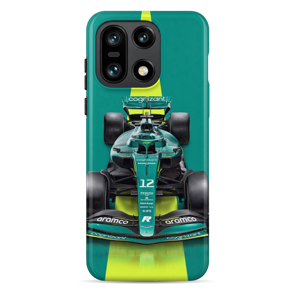 Sleek Stealth | WrapCart Armor Double Layer Shockproof Glossy Phone Case Main image