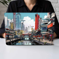 Whispering Ikigai MacBook Skin