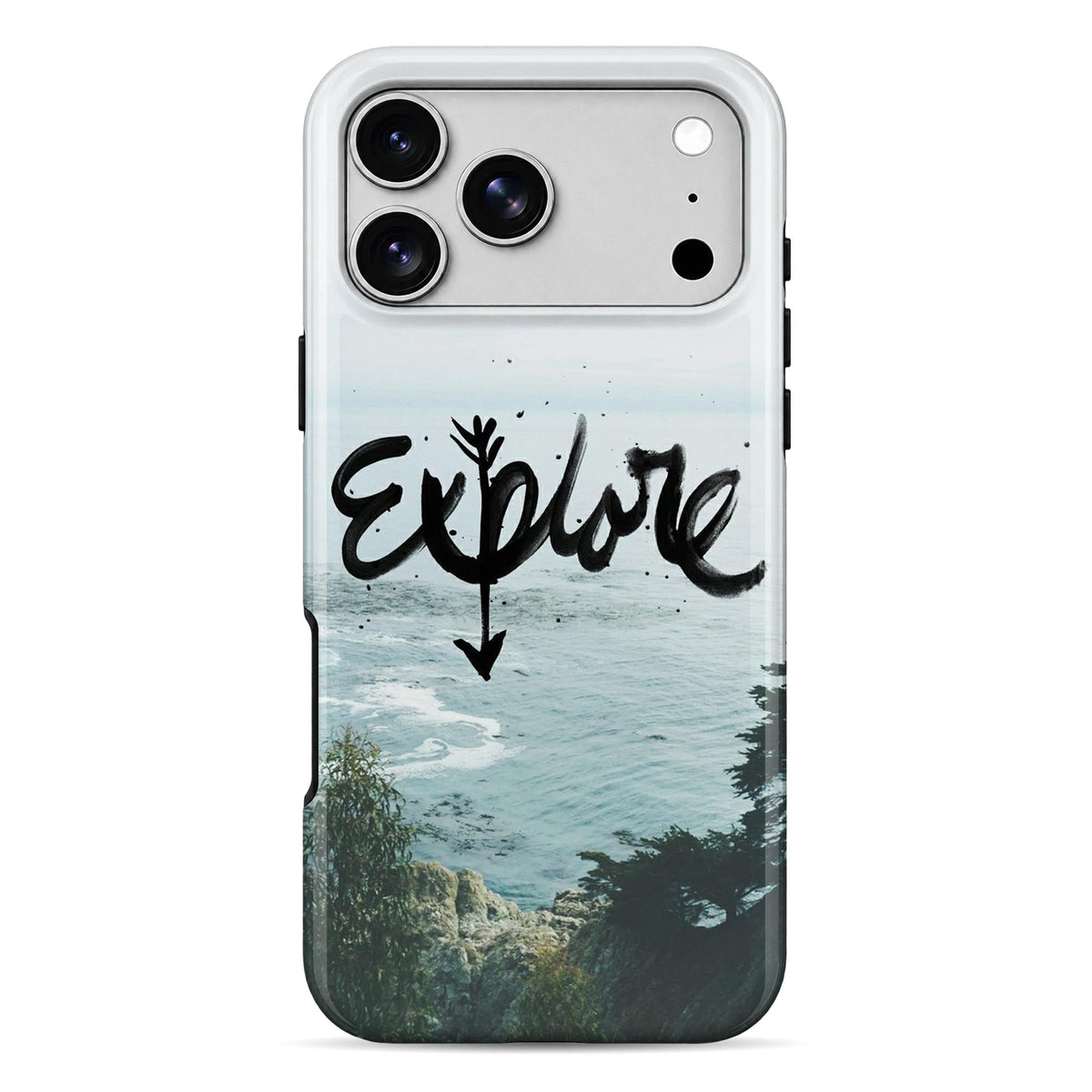 Explore | WrapCart Armor Double Layer Shockproof Glossy Phone Case Main image