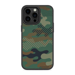 Military Green Camo Mobile Bumper Cover For iPhone & Samsung