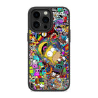 Mind Blast Abstract Mobile Bumper Cover For Samsung S25 Ultra