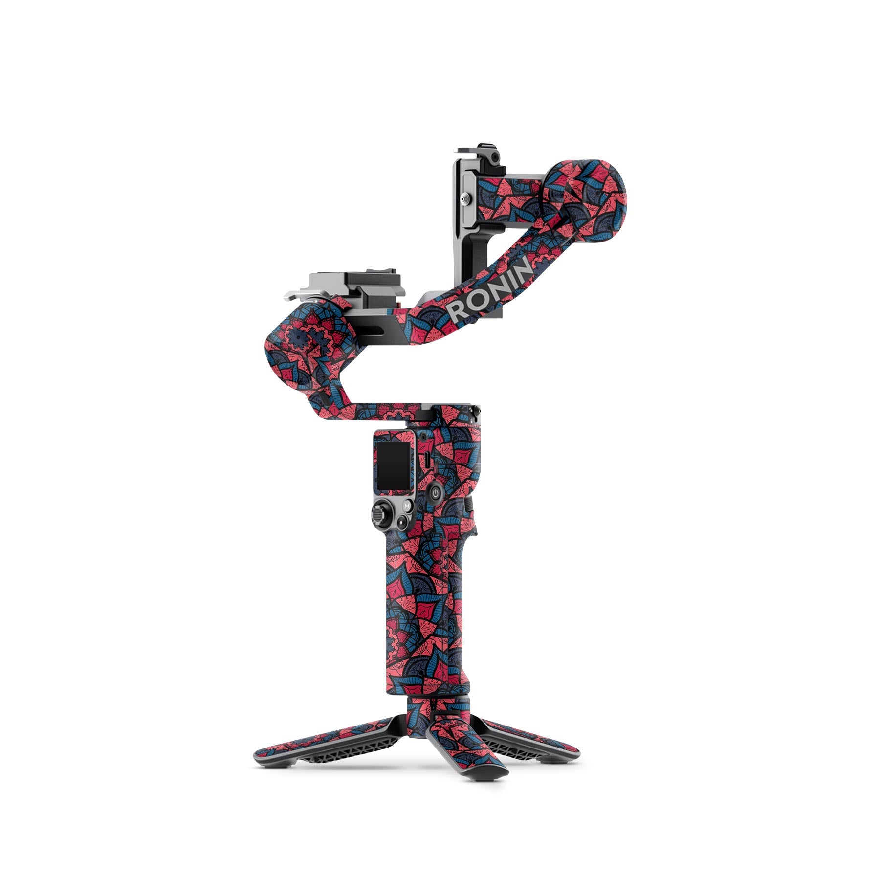 Red Floral Mandala Gimbal Skin Main image