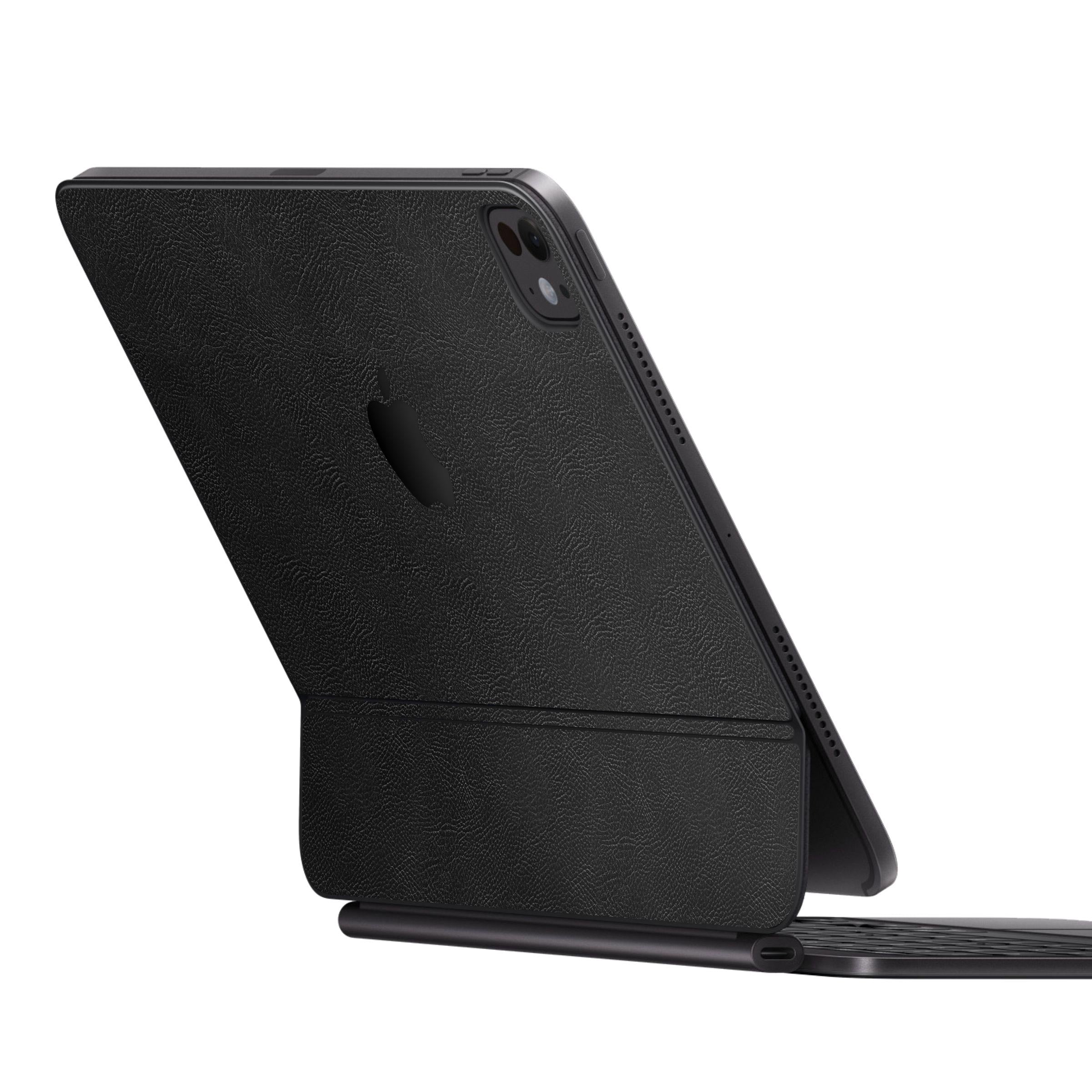 iPad Magic Keyboard Black Leather Skin
