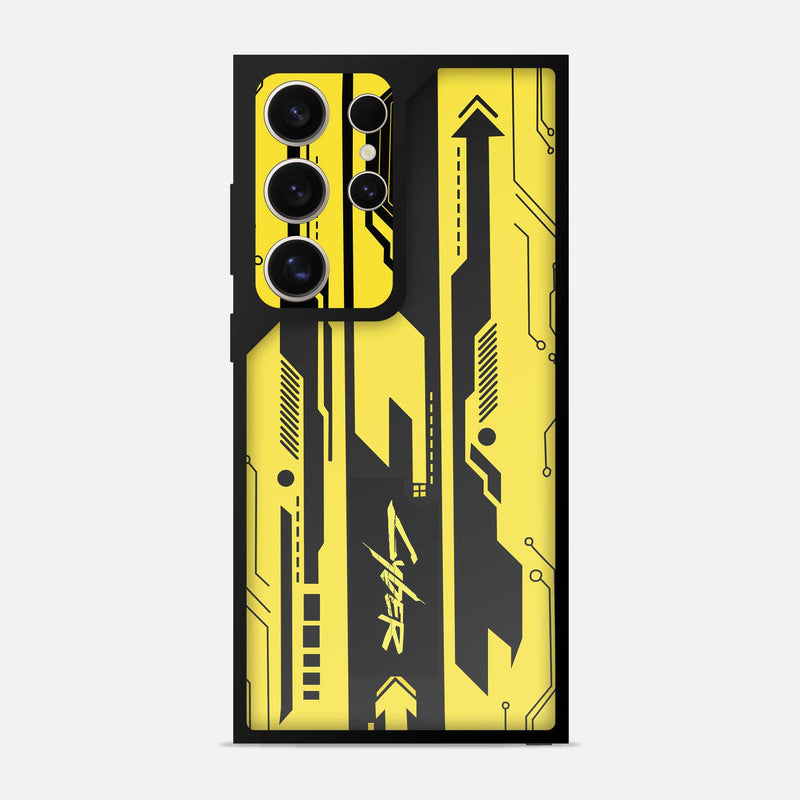 Cyber Yellow Bumper Mobile Cover - WrapCart Main image