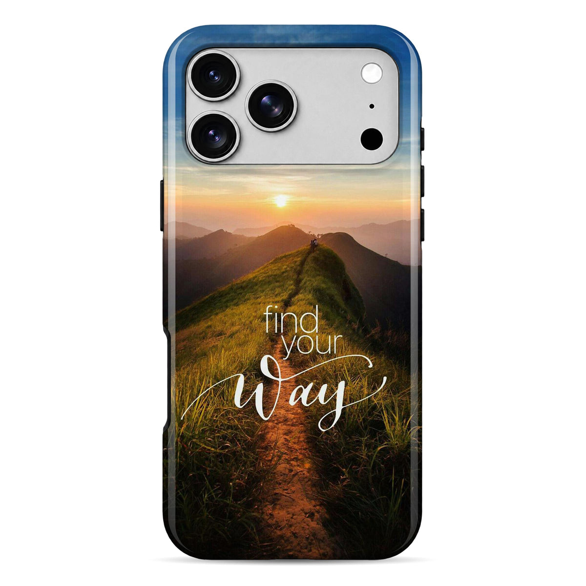 Find Your Way | WrapCart Armor Double Layer Shockproof Glossy Phone Case Main image