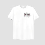 Eyes Embroidered White Oversize T Shirt