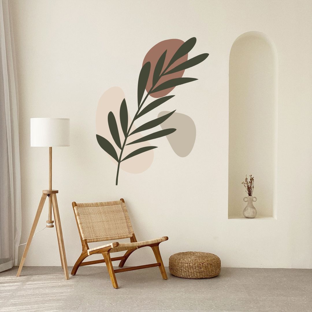 Aesthetic Bloom Wall Sticker Main image