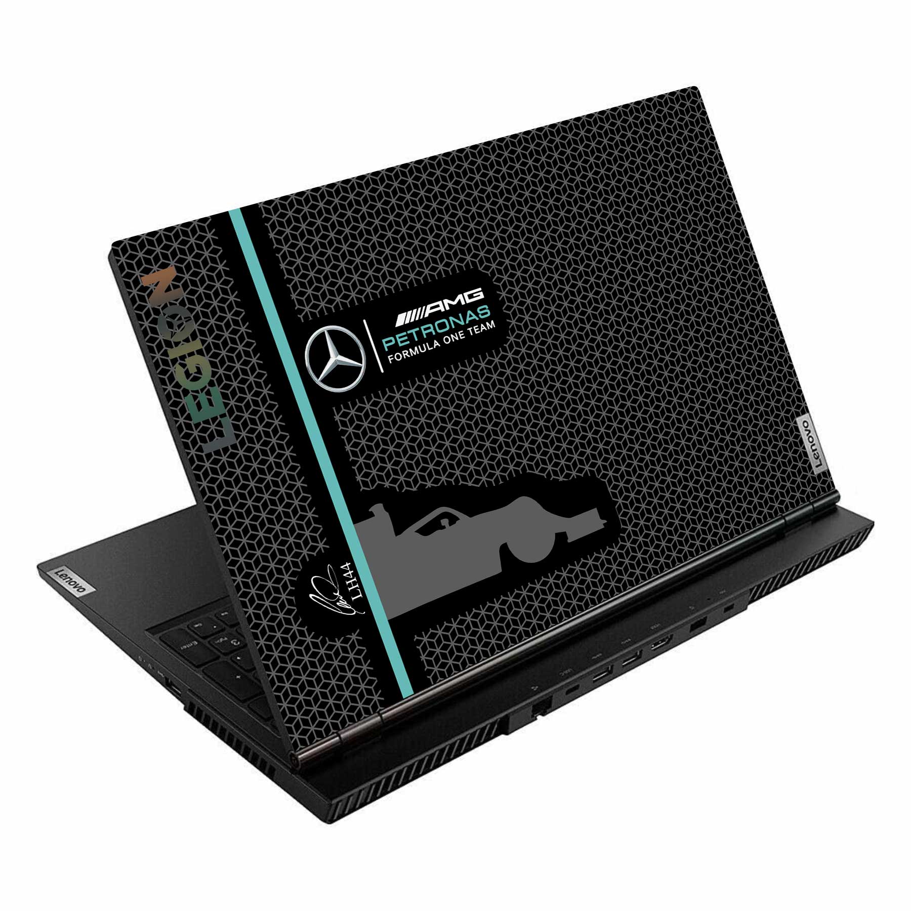 Formula Fans - Black Lenovo Legion 5 15ARH05 Laptop Skin Main image