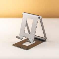 Aluminum Mobile Stand Compatible For Smartphones- Super fold