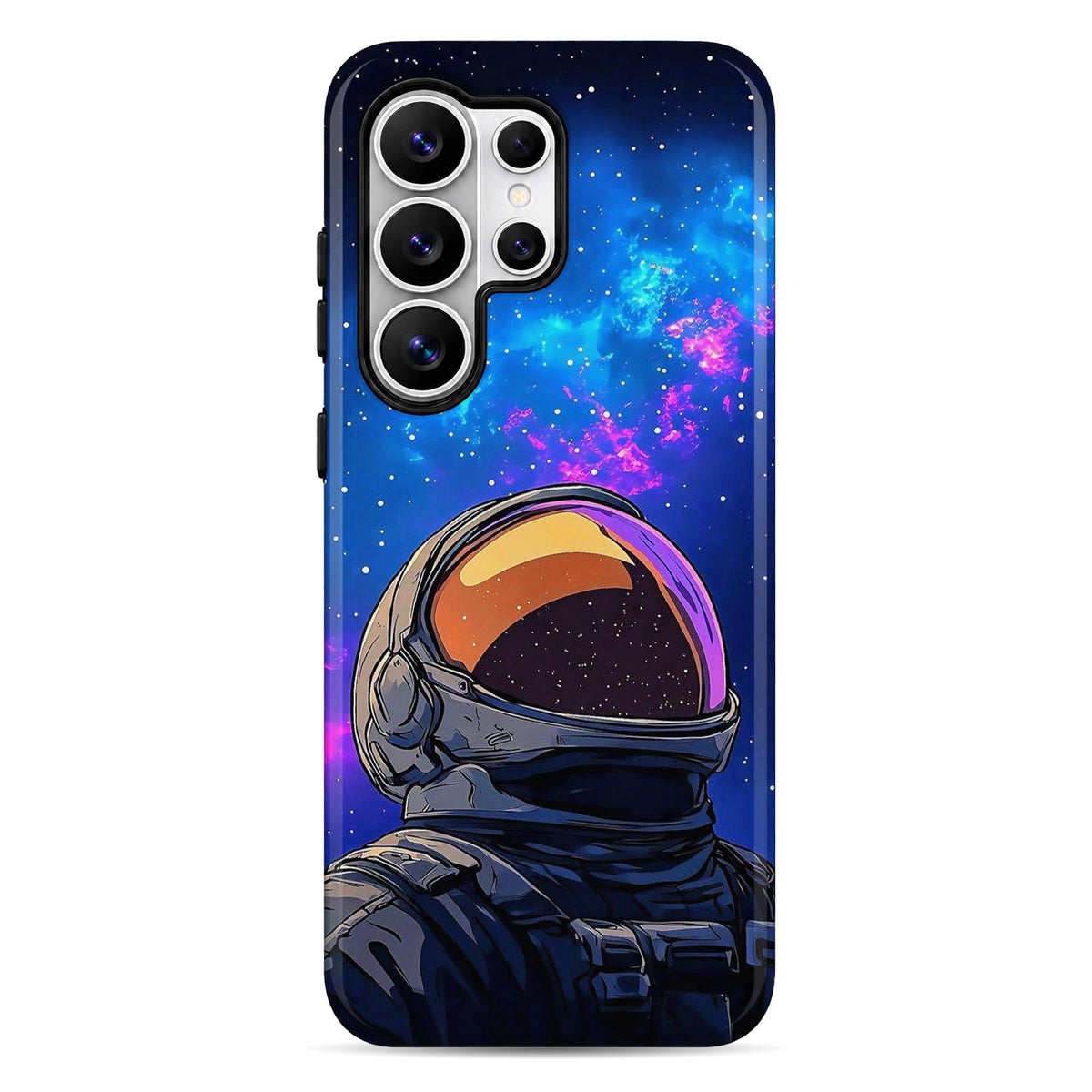 Astronaut Gazing | WrapCart Armor Double Layer Shockproof Glossy Phone Case Main image