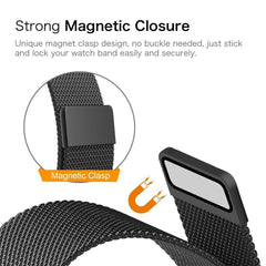 iWatch Melanese Mesh Strap Black - 38/40/41 MM