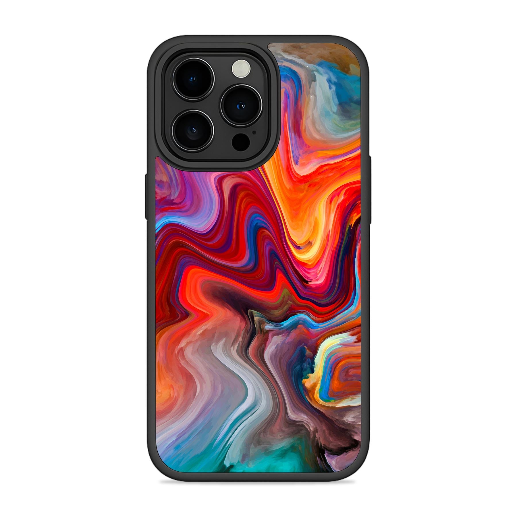 Nature Multi Color 1 Mobile Bumper Cover For iPhone 14 Series Main image