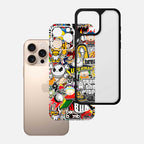 GTA Abstract Bumper Mobile Cover - WrapCart