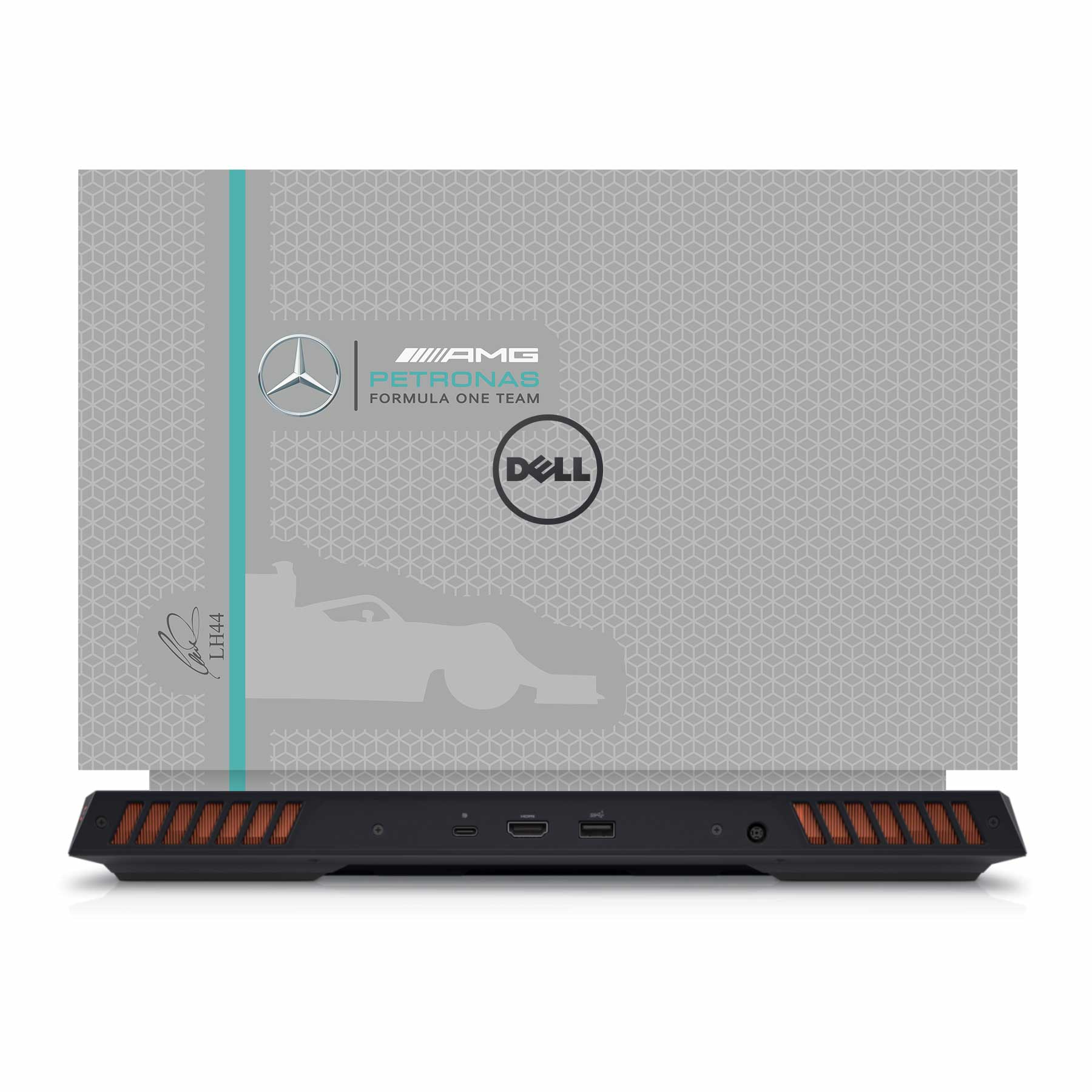 Formula Fans - Grey Dell G15 5520 Laptop Skin