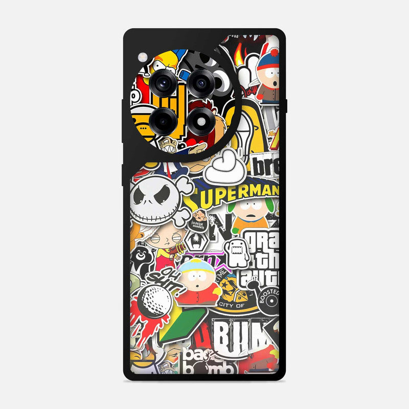 GTA Abstract Bumper Mobile Cover Secondary image