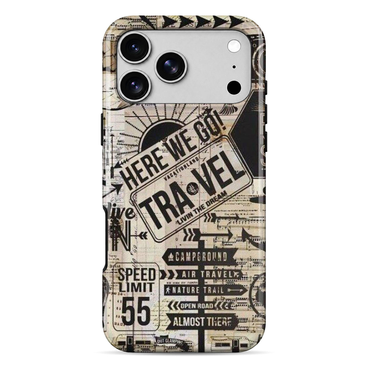 Here We Go | WrapCart Armor Double Layer Shockproof Glossy Phone Case Main image