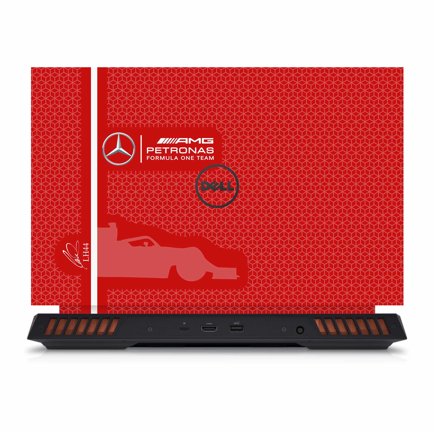 Formula Fans - Red Dell G15 5520 Laptop Skin Main image