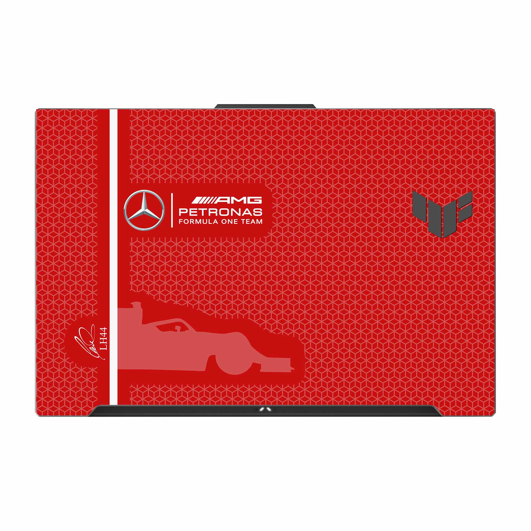 Formula Fans - Red Asus TUF Gaming F17 FX707Z Laptop Skin