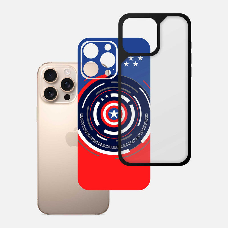 Captain Shield Bumper Mobile Cover - WrapCart