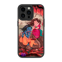 Radhe Krishna Mobile Bumper Cover For iPhone 15
