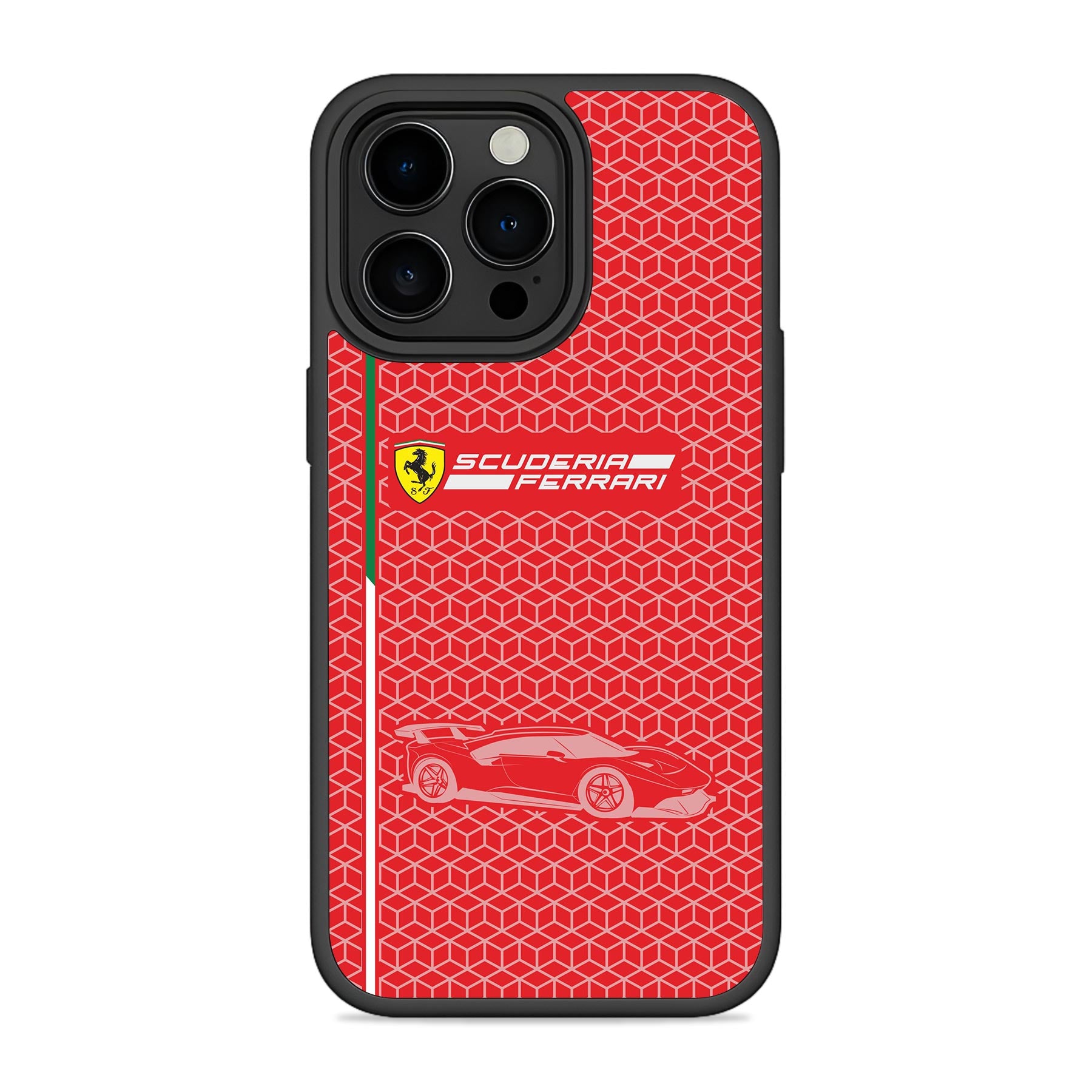 Red Speed 3D Mobile Bumper Cover For iPhone & Samsung Main image
