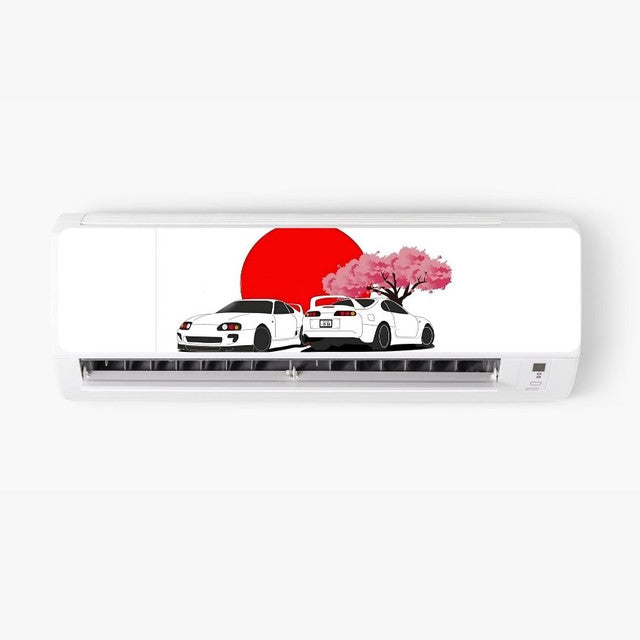 Tokyo Drift AC Sticker - Split AC Decal | Air Conditioner Skin Sticker Main image