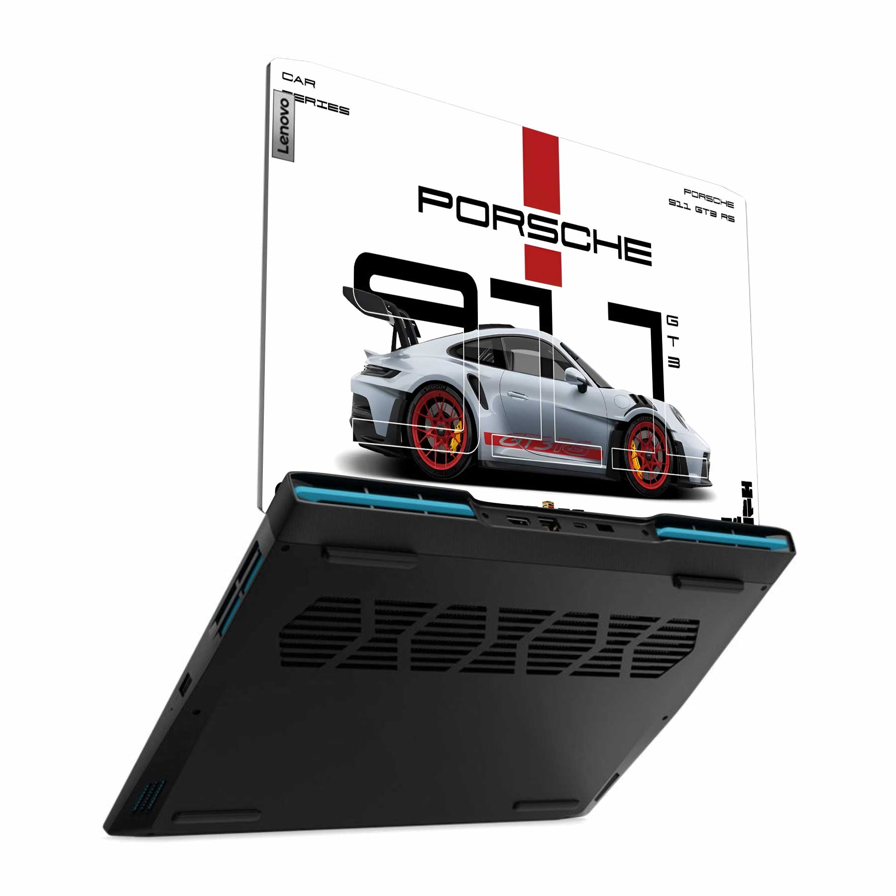 GT RS3 Ideapad Gaming 3 Laptop Skin Main image