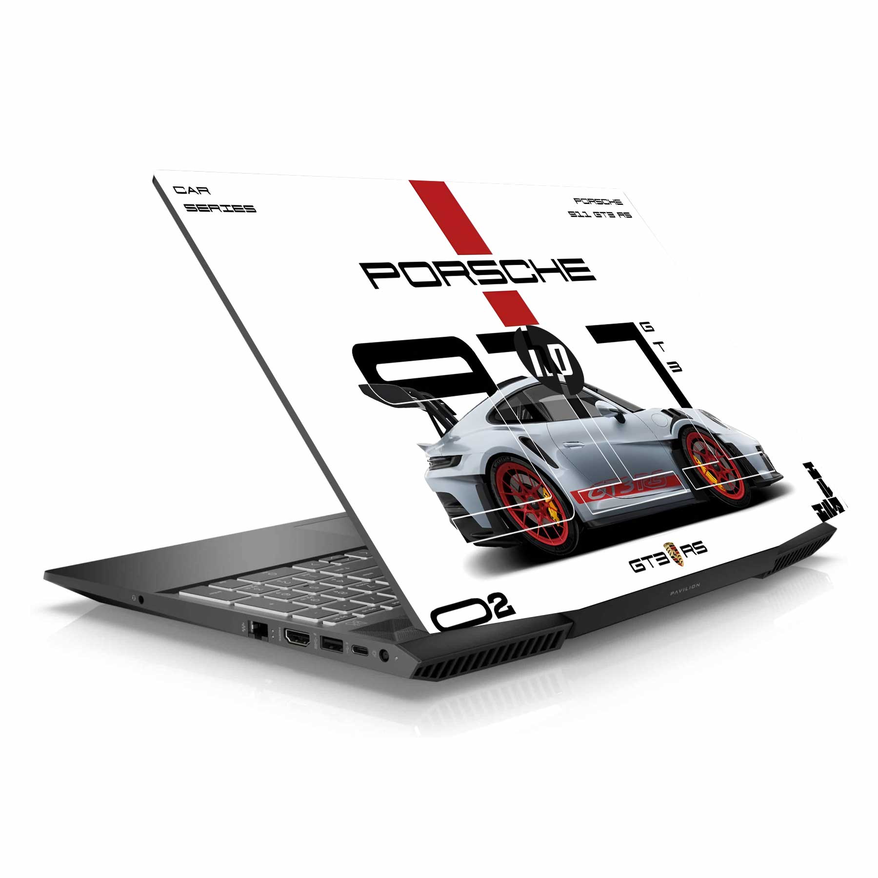 GT RS3 HP Pavilion Gaming 15 EC CX Series Laptop Skin Main image